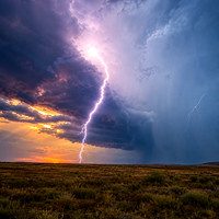 NORTHERN LIGHTS, Comets, RAINBOWS, RAIN and LIGHTNING